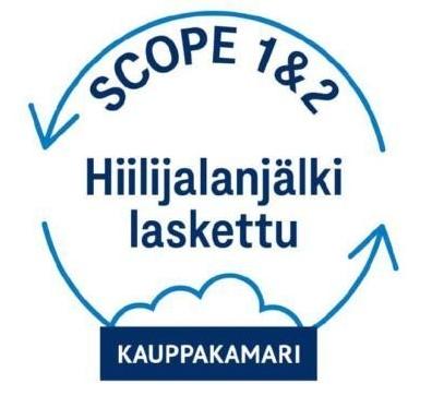 Jewallille on myönnetty Hiilijalanjälki laskettu -merkki